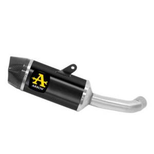 Escape Arrow Indy race KTM Duke 125-390 21-23 Aluminio Negro